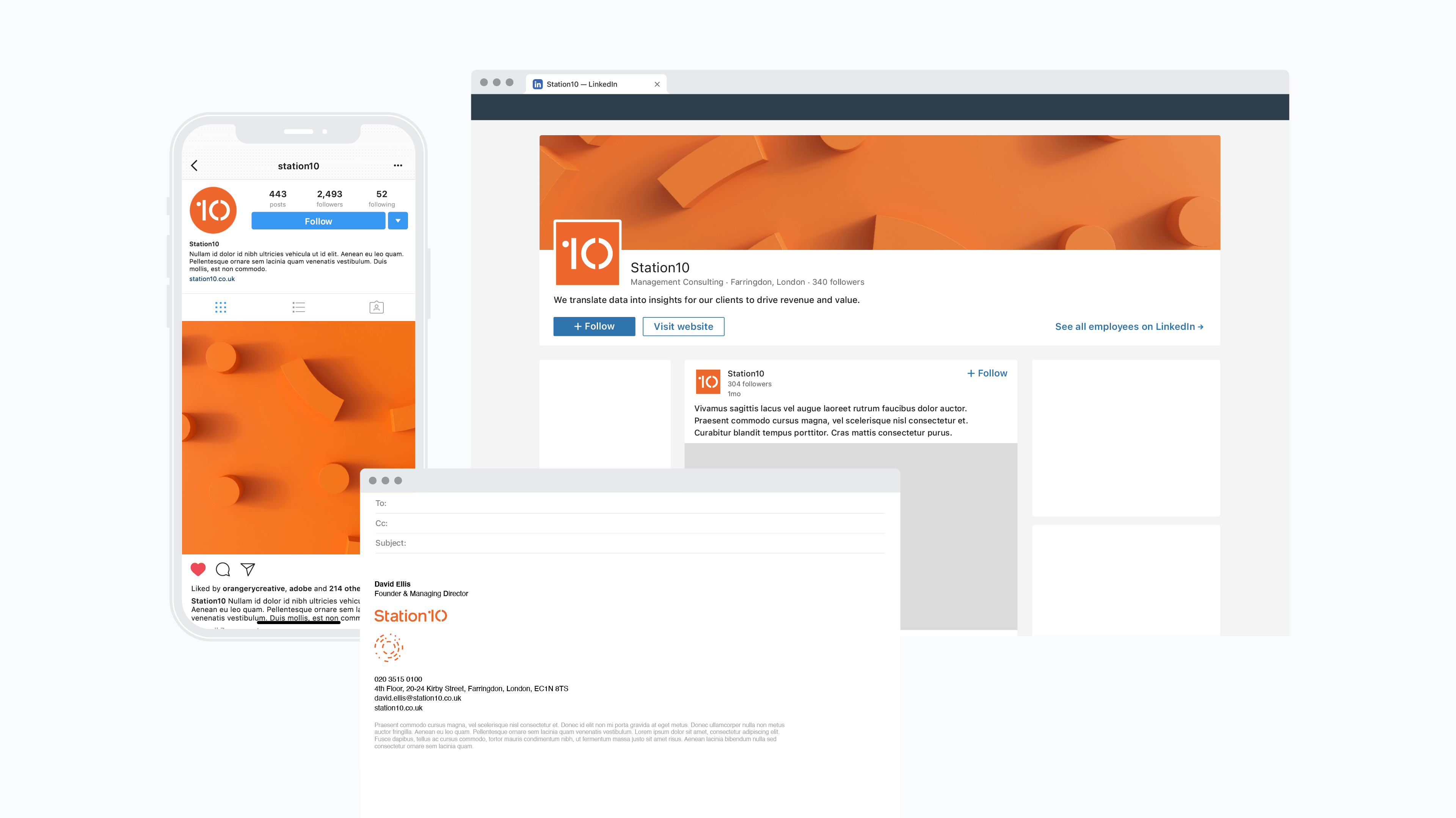 rebrand website design