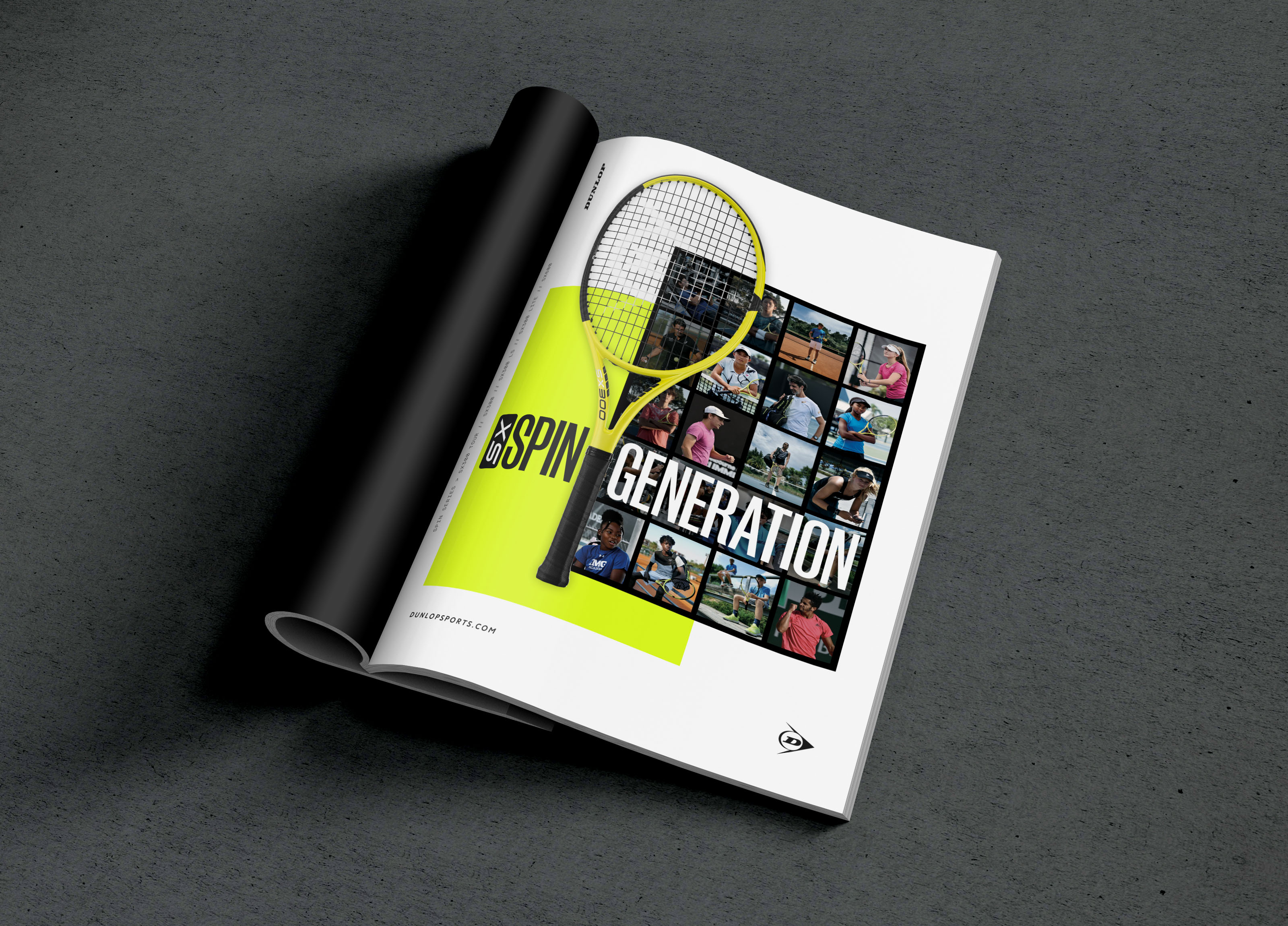 SX Spin Generation Campaign Magazine AD
